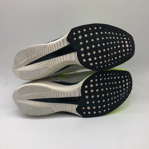 Mens Nike ZoomX Vaporfly Next% FK White/Green FZ4017-100 *Tried on * Sz 11 - Picture 9 of 12